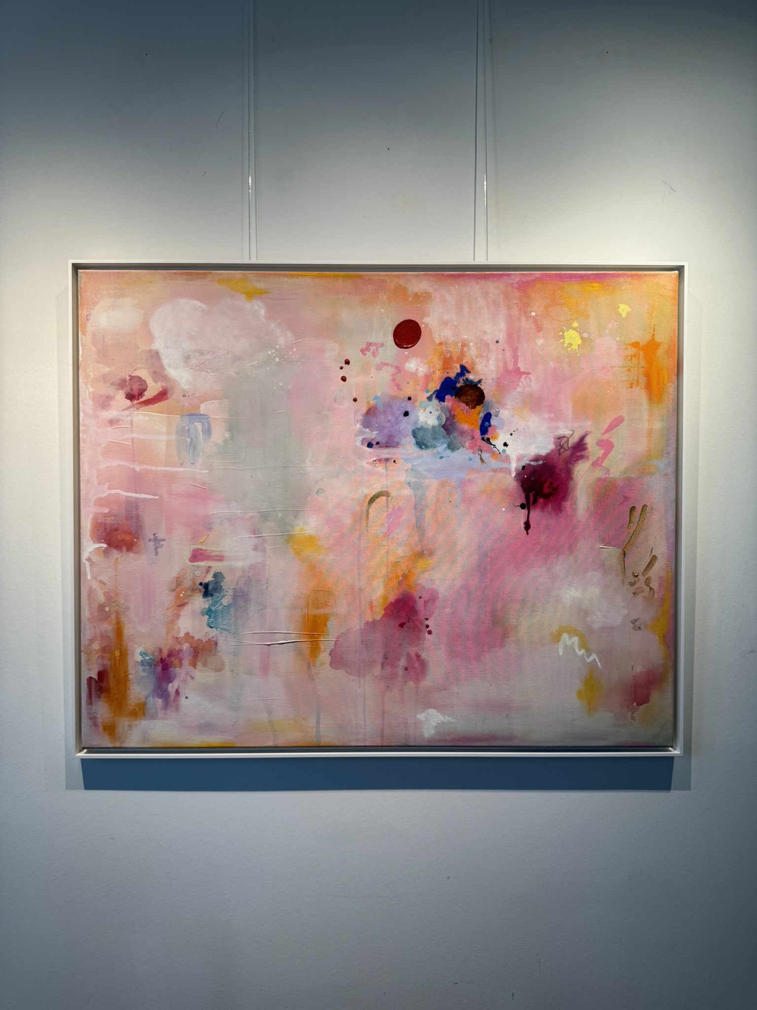 Zuflucht, 2026, Acryl auf roher Baumwollleinwand, Ansicht 3
